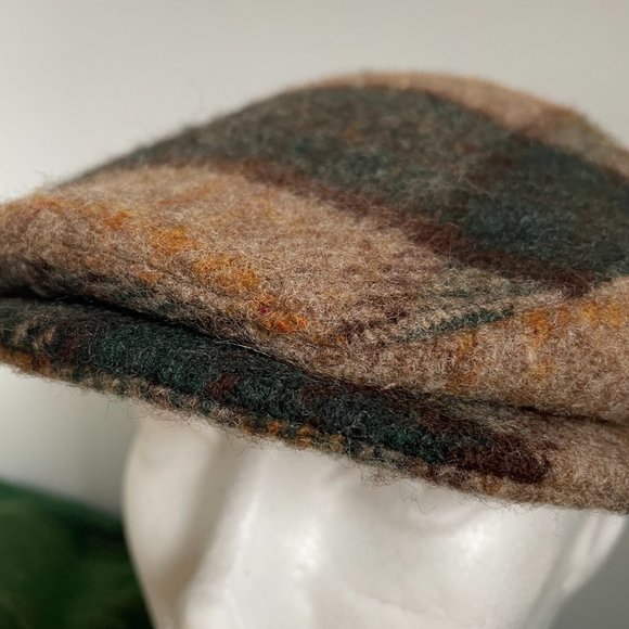 Vintage Newsboy Cap, Stussy Cap, 1950s Headwear - Picture 3 of 9